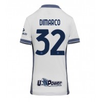 Camiseta Inter Milan Federico Dimarco #32 Visitante Equipación para mujer 2024-25 manga corta